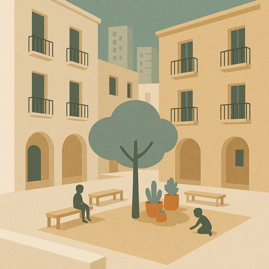 חצרות פנימיות חיות